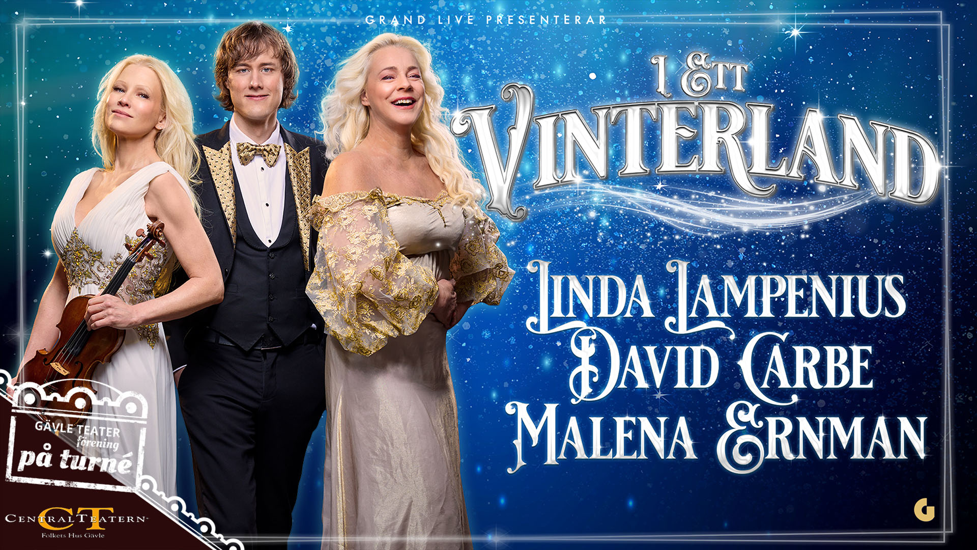 I Ett Vinterland. Malena Ernman – Linda Lampenius – David Carbe I Ett Vinterland